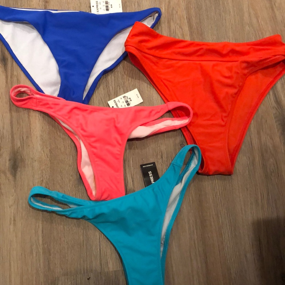 4 bathing suit bottoms